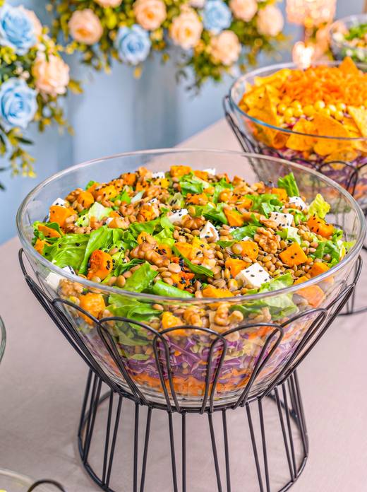 سلطة القرع مع الفيتا